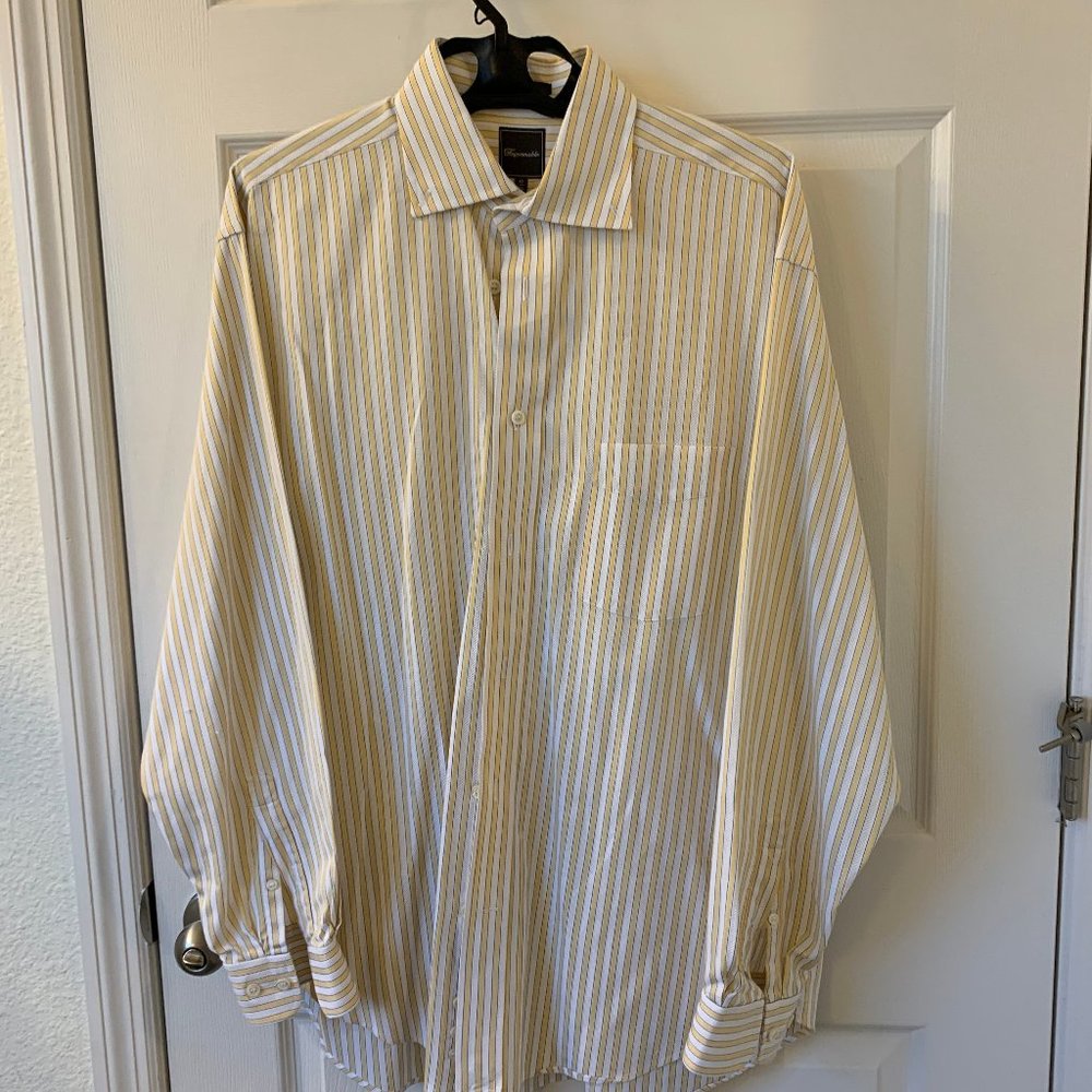 FACCONABLE MENS DRESS SHIRT - 42 / 16.5